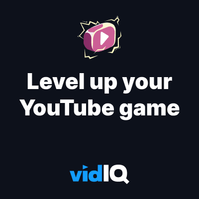 vidIQ — Level up your YouTube game