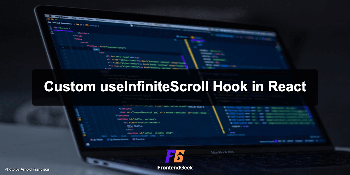 How to create custom useInfiniteScroll Hook in React