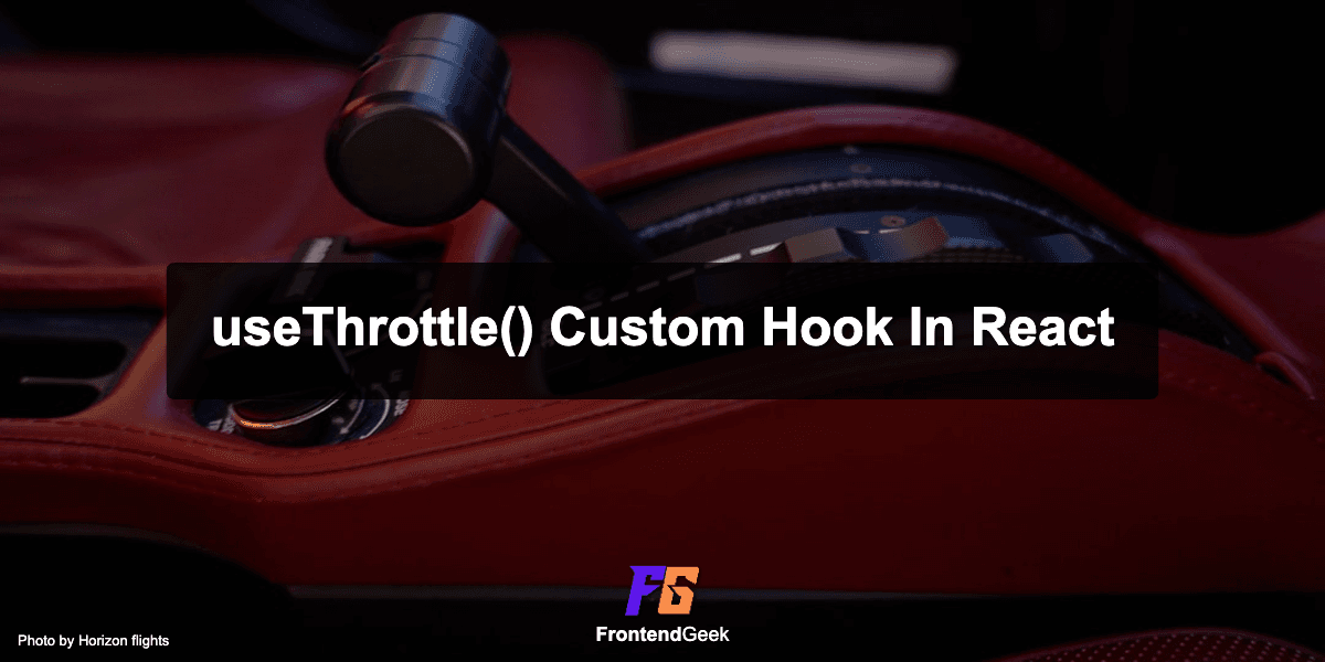 Implement useThrottle Custom Hook In React (Interview)
