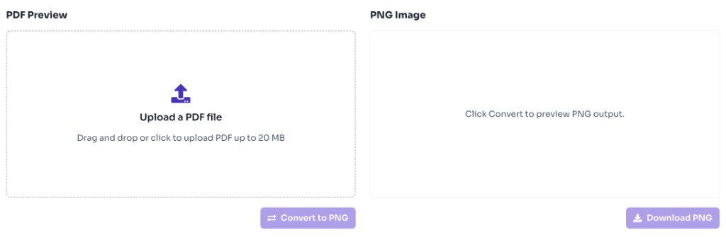 Free PDF to JPG Converter Online — Upload Your PDF — PDF to JPG converter upload area with drag and drop zone